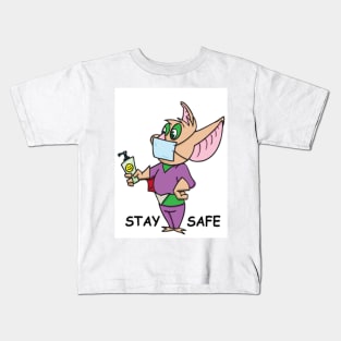 Nightbat Be Safe Kids T-Shirt